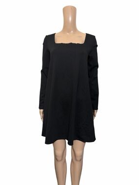 knee length dresses for ladies Strap-detail Halterneck Mini Dress in Black - XL